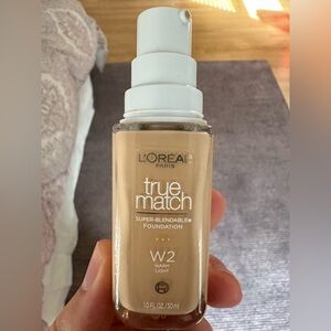 L’Oreal W2 true match foundation